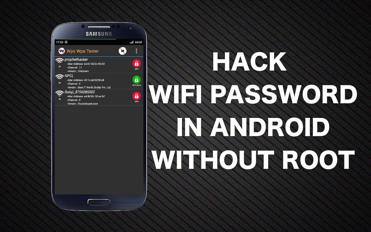 App App to crack/ hack wifi