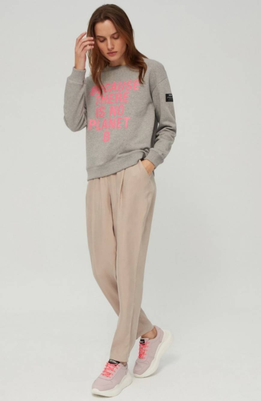 Social SWEATSHIRT 'ROSES FLUOR'

