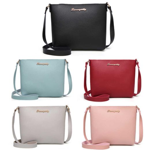 2019 Fashion For Women Solid zipper Shoulder Bag Crossbody ...
