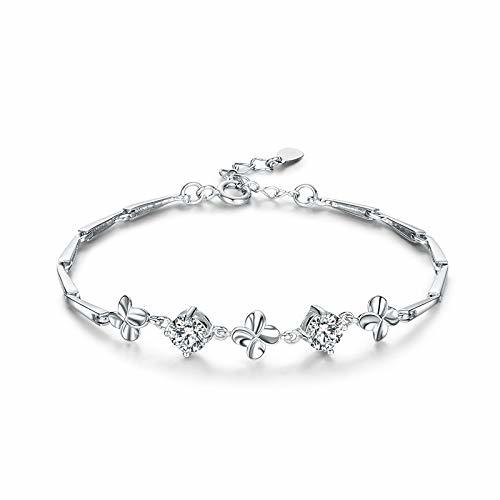 Place Buy and buy at Brandon Lucky Clover Bracelet Female in 925 Sterling