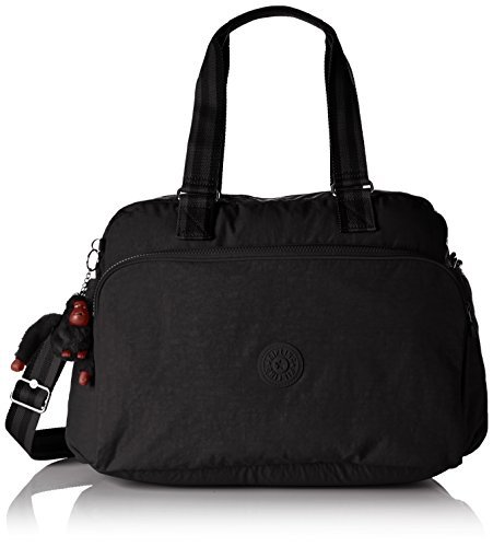 Place Kipling July Bag Bolsa Tote de Viaje 45 cm, 21 litros, Negro