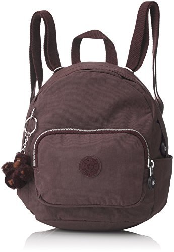 Social Kipling Mini Backpack, Mochila para Mujer, Marrón