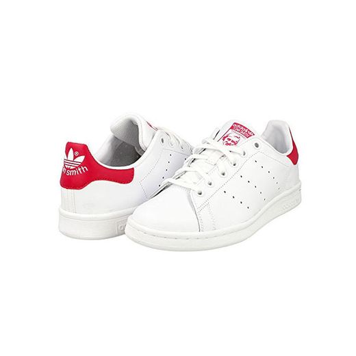 adidas Stan Smith J, Zapatillas Unisex Niños,  Blanco