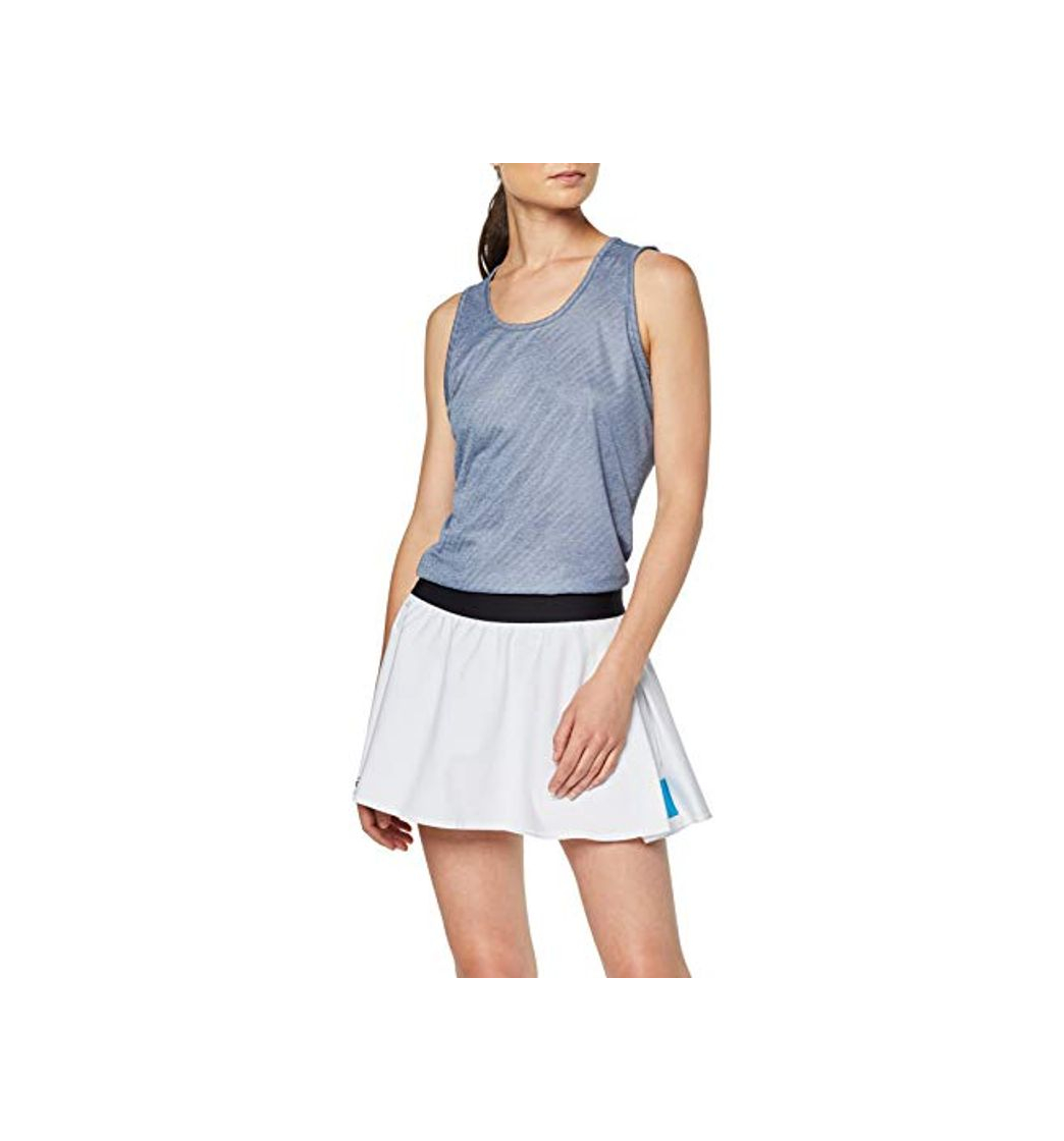 Fashion adidas Escouade Skirt Falda, Mujer, Blanco