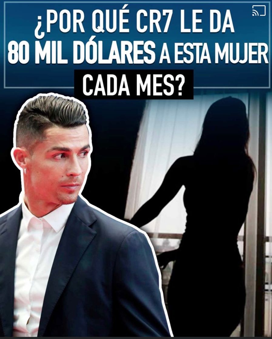 Fashion ¿por que CR7 le da 80mil Dólares a esta mujer cada mes?