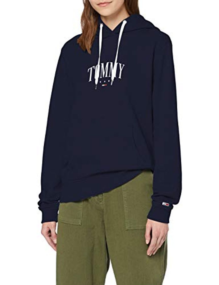 Fashion Tommy Hilfiger Tjw Essential Logo Hoodie Chaqueta Punto, Azul