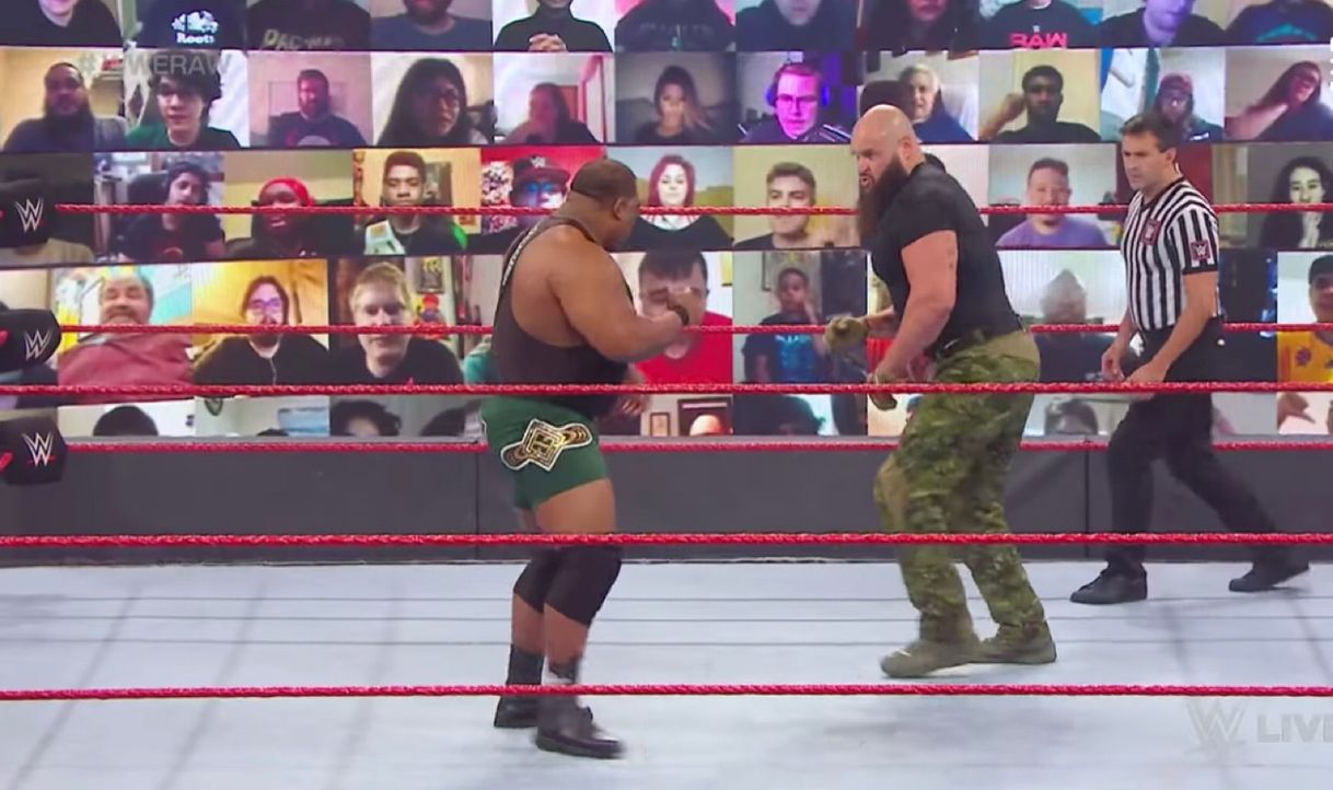 Fashion Keith Lee vs Braun Strowman 