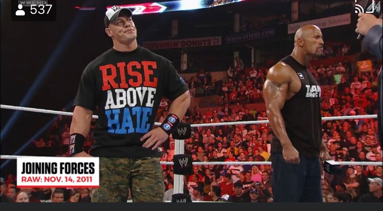 Fashion The rock and john Cena’s unforgettable history 