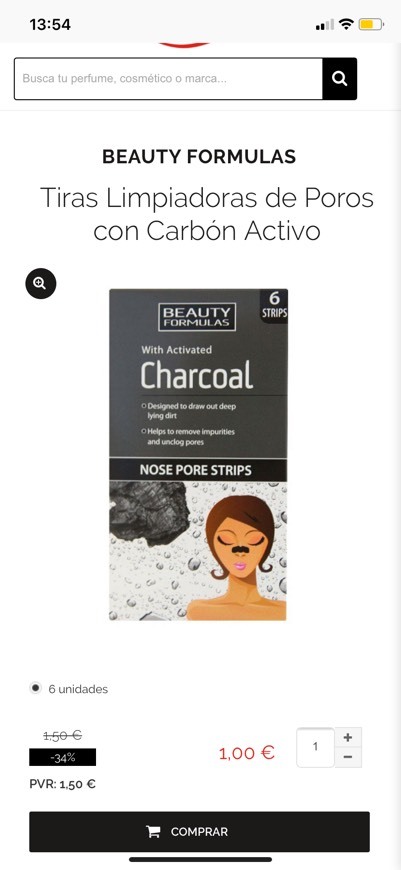 Social Tiras Limpiadoras de Poros con Carbón Activo Beauty Formulas