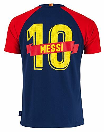 Places Fc Barcelone Camiseta de algodón Lionel Messi Barca