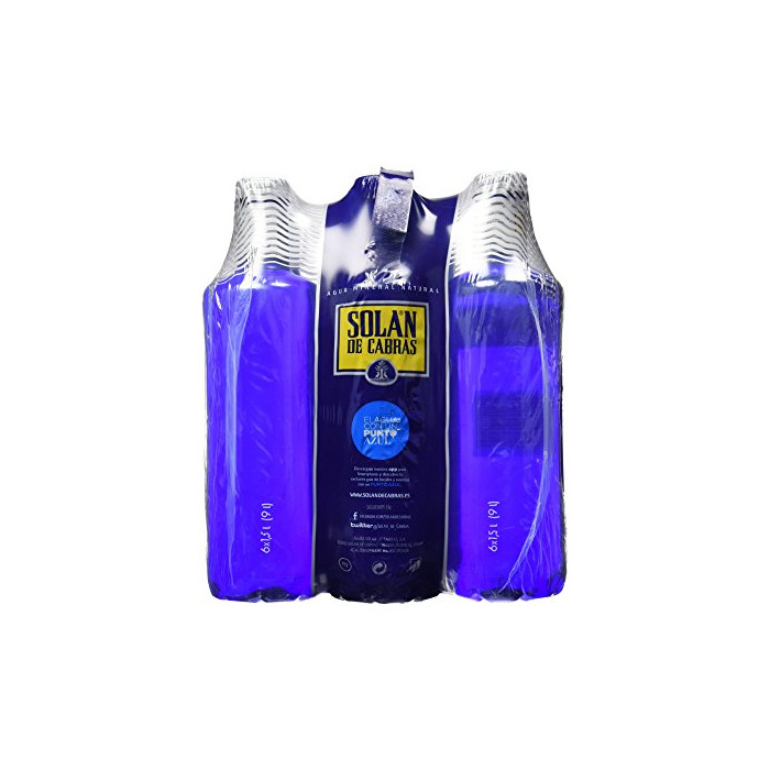 Product Solán De Cabras Agua Mineral Natural - Pack de 6 x 1,5