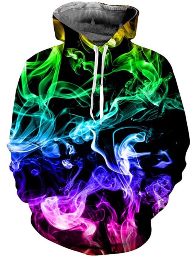 Moda Multi Colored Smoke Jumper