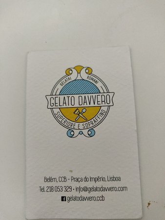 Restaurantes Gelato Davvero CCB