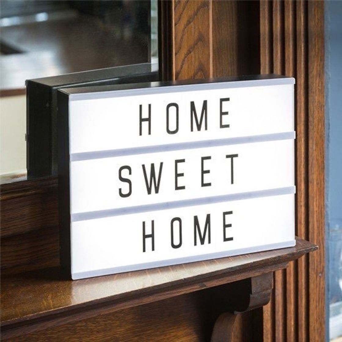 Social Caja de Luz LED A4 con 105 Letras, 60 Divertidos Emojis y