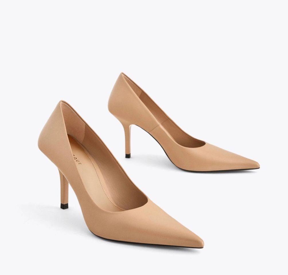 Social sapatos nude