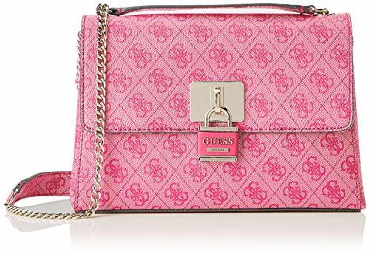 Moda Guess Downtown Cool Cvrtbl Xbody Flp, bolso bandolera para Mujer, Multicolor