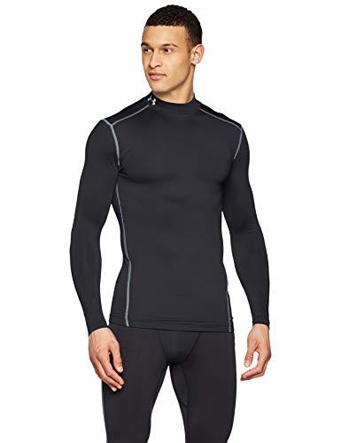 Place Under Armour Coldgear Armour Mock Camiseta De Manga Larga, Hombre, Negro