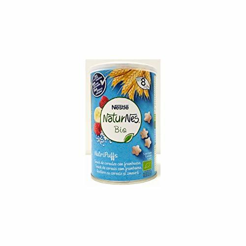 Product Nestlé Naturnes Bio NutriPuffs Frambuesa 8M+ 35g