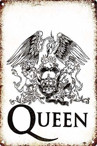 HALEY GAINES Queen Rock Placa Cartel Póster de Pared Metal Vintage Cartel