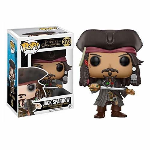 Luck7DZ Jack Sparrow Figura Pop Piratas del Caribe