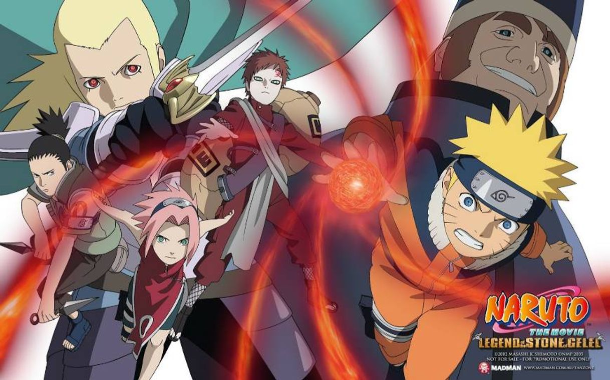 Movie Naruto: La Leyenda de la Piedra De Gelel