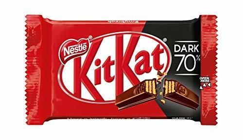 Social Nestlé KitKat Chocolate negro 70% - Barritas de chocolate negro