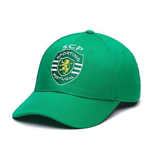 Sporting Clube de Portugal Adjustable Snapback Team Color Curved Bill Soccer Hat