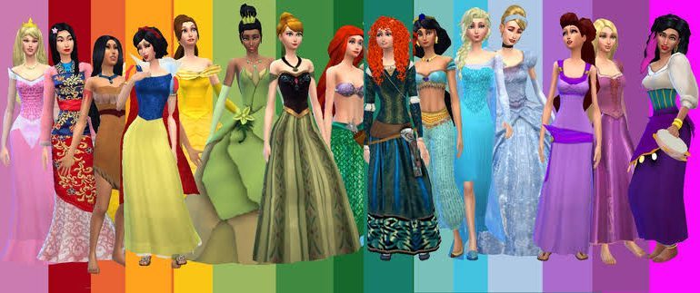 Videogames Desafio das Princesas Disney