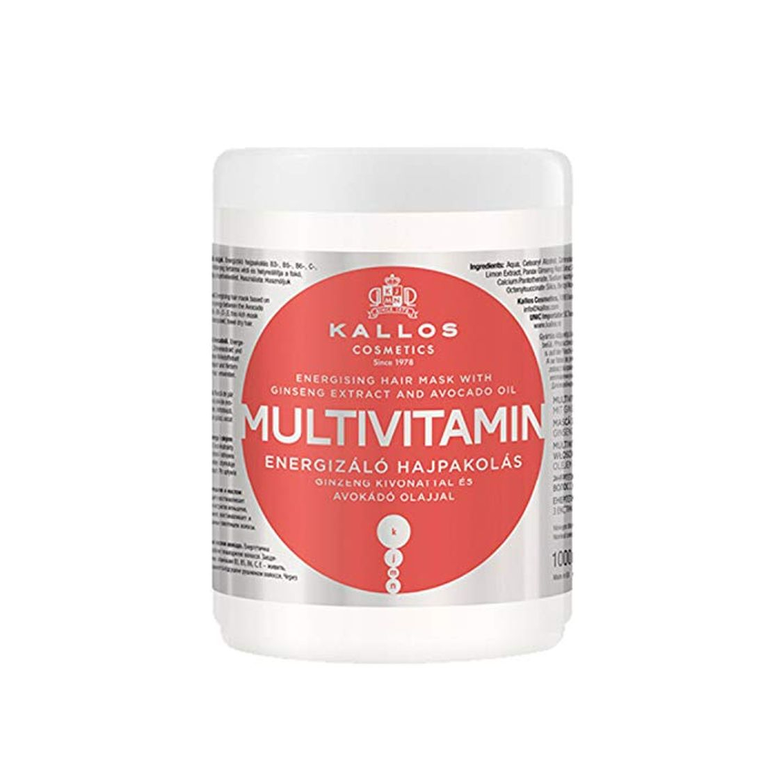 Belleza Kallos Multivitamin Mascarilla