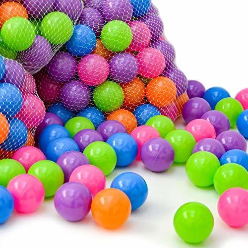 Places LittleTom 100 Pelotas de Color Ø 6 cm para llenar Piscinas de