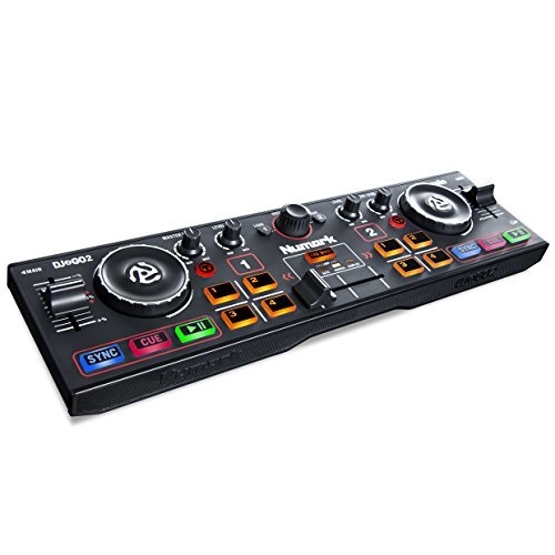 Place Numark DJ2GO2 - Controlador de DJ Ultraportátil de 2 Canales para Serato