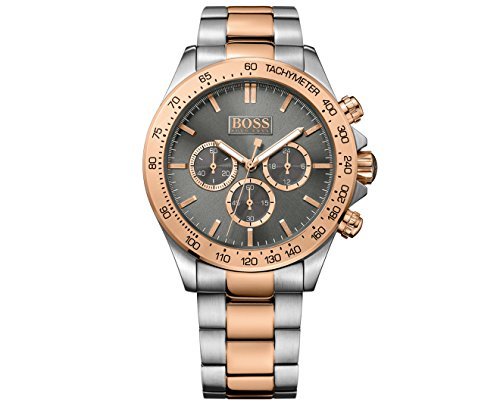 Place Hugo Boss 1513339 Ikon Cronógrafo Reloj Reloj de Hombre Acero Inoxidable 100 m Analog