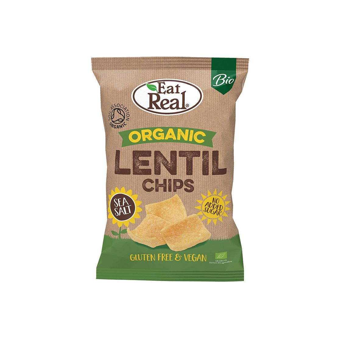 Productos Sea Salt Organic Lentil Chips