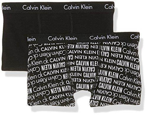 Calvin Klein 2pk Trunk Bóxer, Negro