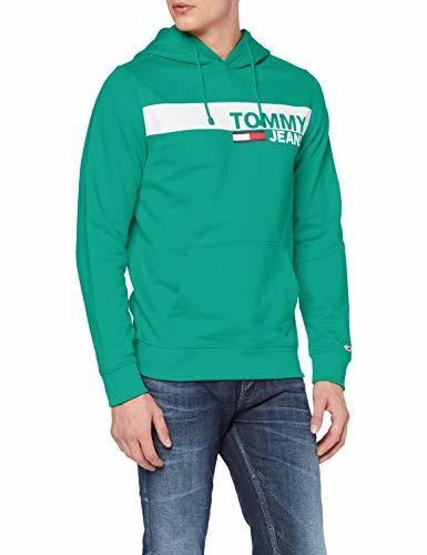 Producto Tommy Hilfiger TJM Essential Graphic Hoodie Sudadera con Capucha, Verde