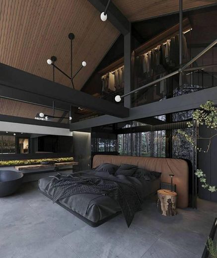Bedroom in black 🕋