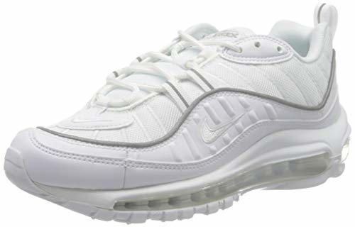 Nike W Air MAX 98, Zapatillas de Running para Mujer, Blanco