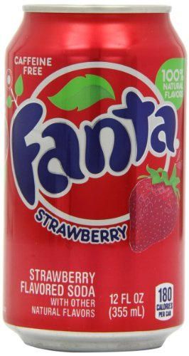 Fanta Refresco sabor de fresa