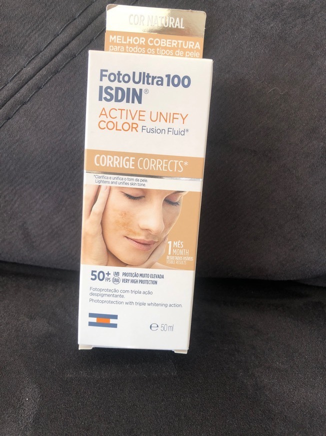 Moda FotoUltra100 ISDIN Active Unify Color SPF 50+ | Aclara y unifica el ...