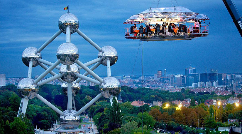 Lugar Atomium