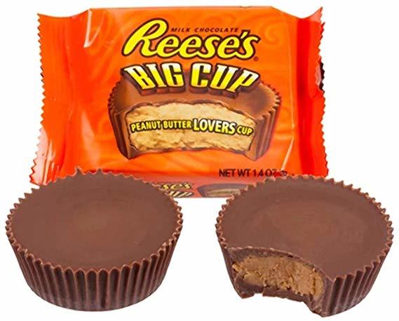 Product Reese's big cup peanut butter cup