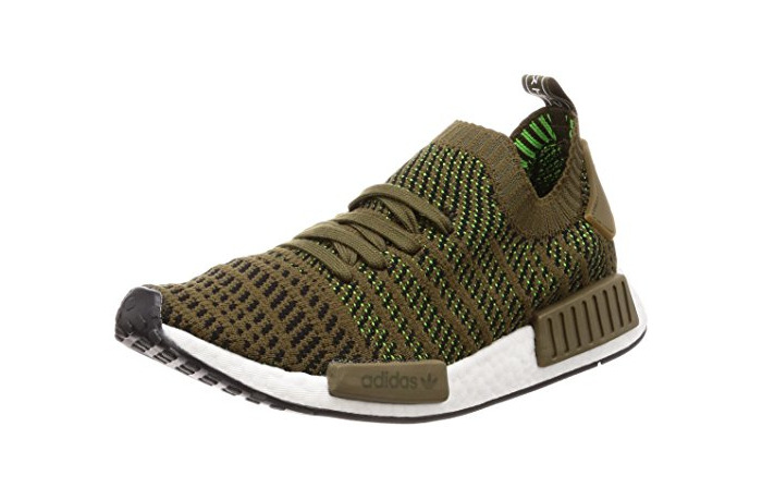 Fashion adidas NMD_r1 Stlt Primeknit, Zapatillas para Hombre, Verde