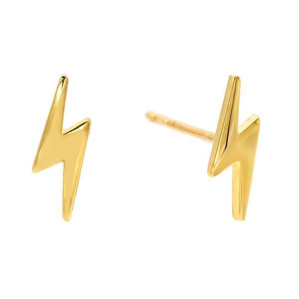 Moda Bolt Huggie Earring | Adina's Jewels