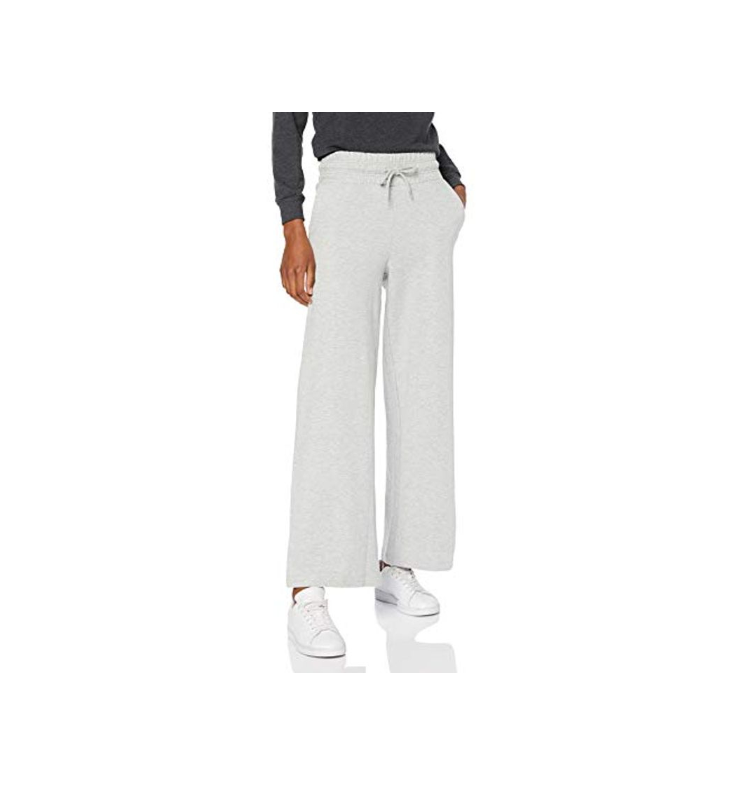 Product Marca Amazon - find. Joggers Anchos de Algodón Mujer, Gris