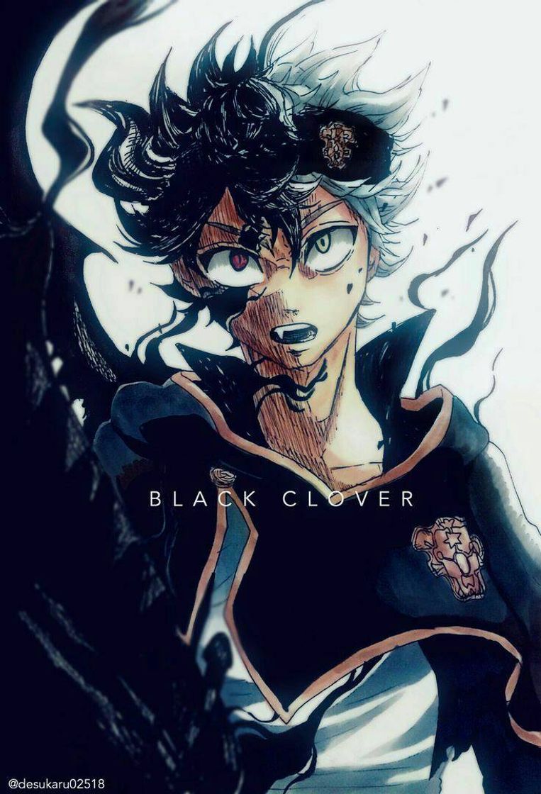 Fashion Anime black clover 