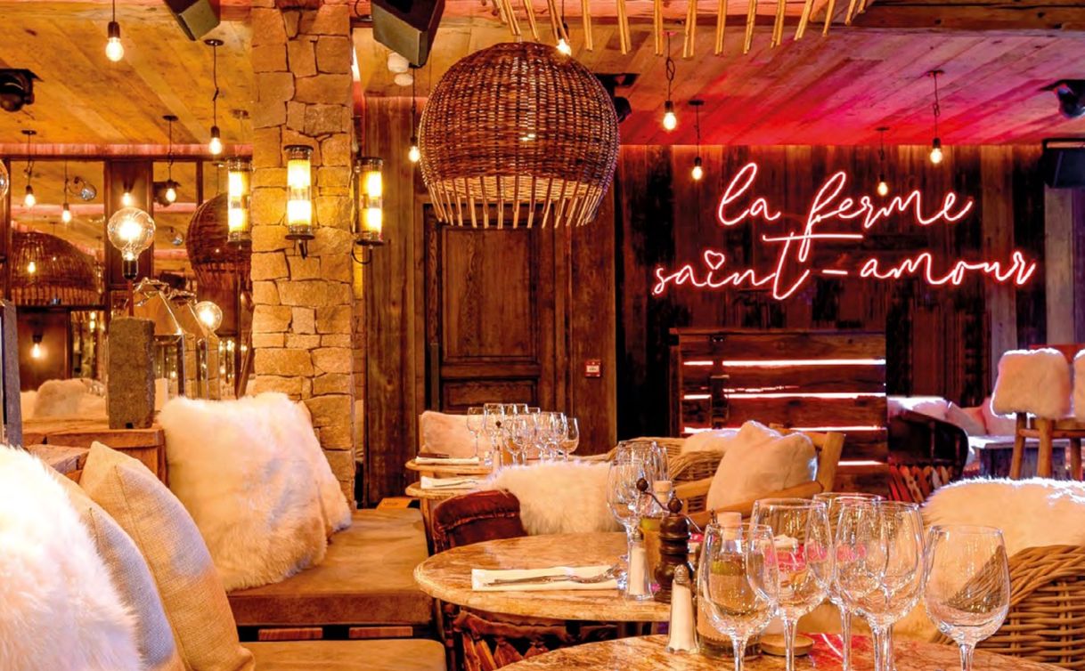 Restaurantes La Ferme Saint Amour Courchevel