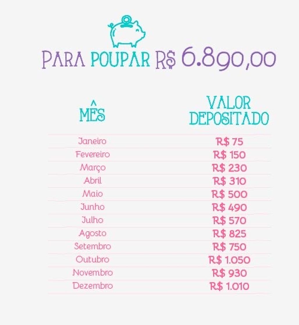 Moda Para poupar 6k