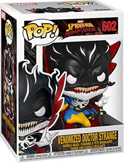 Funko- Pop Marvel: MAX Venom-Doctor Strange Figura Coleccionable, Multicolor