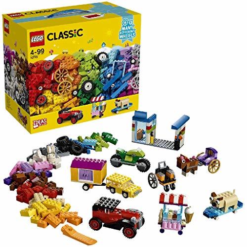 Product LEGO Classic - Ladrillos sobre Ruedas, Juguete de Construcción Educativo y Divertido