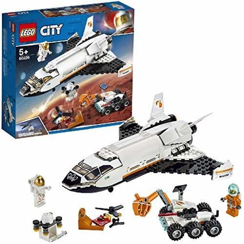 LEGO City Space Port Juguete de Construcción de Lanzadera Científica a Marte,